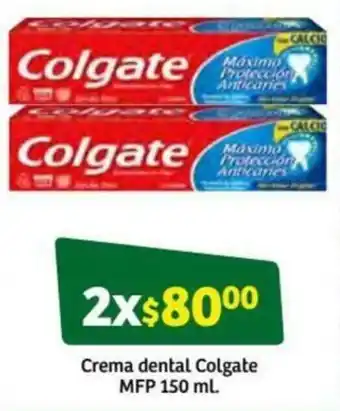 Soriana Súper Crema Dental Colgate MFP 2x150ml oferta