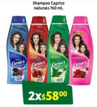 Shampoo Caprice Naturals 2x760ml