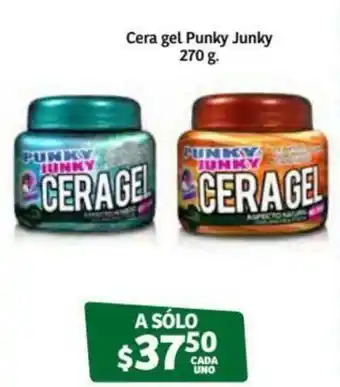 Soriana Súper Cera Gel Punky Junky 270g oferta