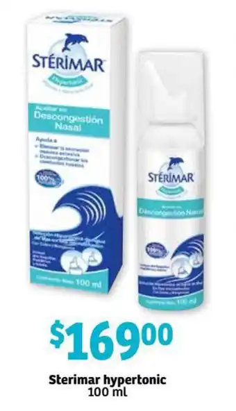 Mega Soriana Sterimar Hypertonic 100ml oferta