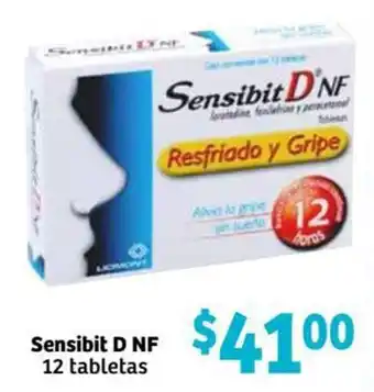 Sensibit D NF 12 tabletas