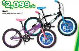 Bodega Aurrerá Next bicicleta tipo cross R20 oferta