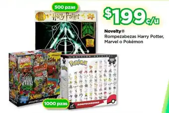 Bodega Aurrerá Novelty Rompezabezas Harry Potter, Marvel o Pokémon oferta