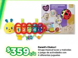 Bodega Aurrerá Parent's Choice Oruga musical luces y melodías o juego de actividades oferta