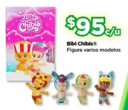 Bodega Aurrerá Bibi Chibis figura oferta
