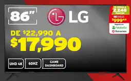 Soriana Híper LG Smart TV 86" oferta