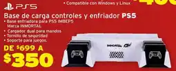 Soriana Híper PS5 Base de carga controles y enfriador oferta