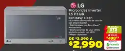Soriana Híper LG microondas inverter oferta