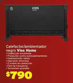 Soriana Híper Vios Home calefactor/ambientador oferta