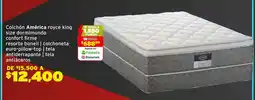 Soriana Híper América colchón royce king oferta