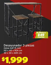 Soriana Híper Desayunador oferta