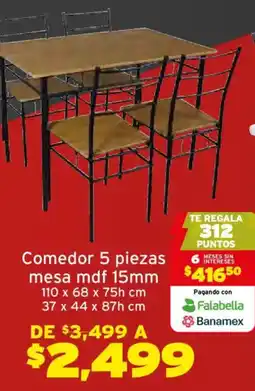 Soriana Híper Comedor oferta