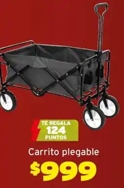 Soriana Híper Outdoor Trend carrito plegable oferta