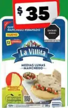 Bodega Aurrerá La Villita medias lunas manchego oferta