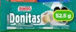 Bodega Aurrerá Bimbo donitas espolvoreadas oferta