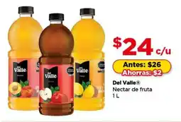Bodega Aurrerá Del Valle nectar de fruta oferta