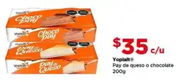 Bodega Aurrerá Yoplait pay de queso o chocolate oferta