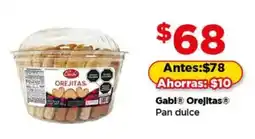 Bodega Aurrerá Gabi Orejitas pan dulce oferta