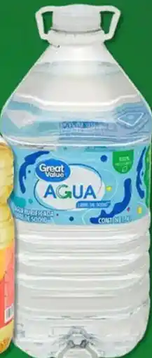 Bodega Aurrerá Great Value agua purificada oferta