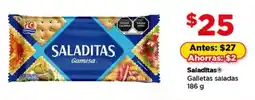 Bodega Aurrerá Saladitas galletas oferta