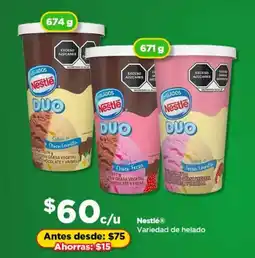 Bodega Aurrerá Nestlé helado oferta