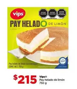 Bodega Aurrerá Viips pay helado de limon oferta