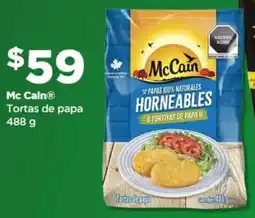 Bodega Aurrerá Mc Cain tortas de papa oferta