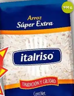 Soriana Híper Italriso arroz super extra oferta