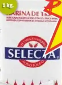 Soriana Híper Selecta harina de trigo oferta