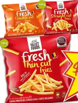 Soriana Híper Valley Foods fresh fries oferta
