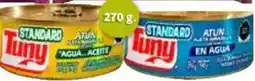 Soriana Híper Tuny atun en agua aceite oferta