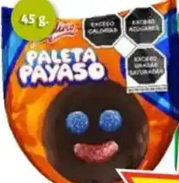 Soriana Híper Paleta Payaso oferta