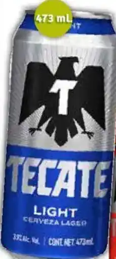 Soriana Híper Tecate light cerveza lager oferta