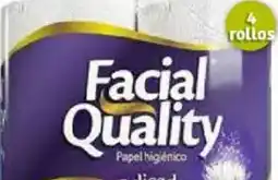 Soriana Híper Facial Quality papel higiénico oferta