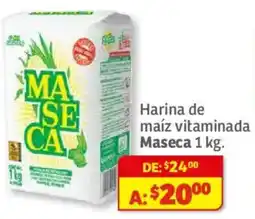Soriana Híper Maseca harina de maiz vitaminada oferta
