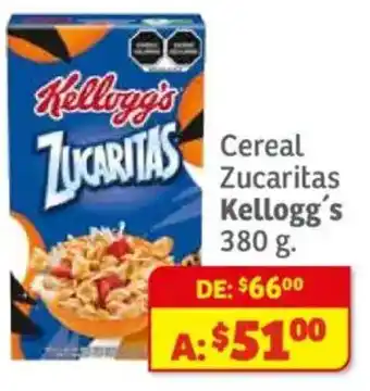 Soriana Híper Kellogg's Zucaritas oferta