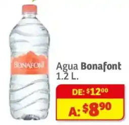 Soriana Híper Bonafont agua oferta