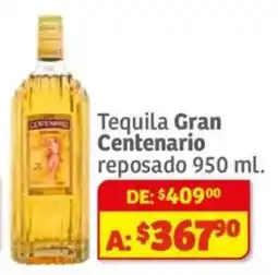 Soriana Híper Gran Centenario reposado tequila oferta