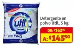 Soriana Híper Util detergente en polvo oferta