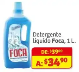 Soriana Híper Foca detergente líquido oferta