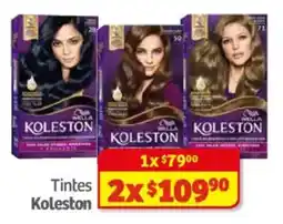 Soriana Híper Koleston tintes oferta