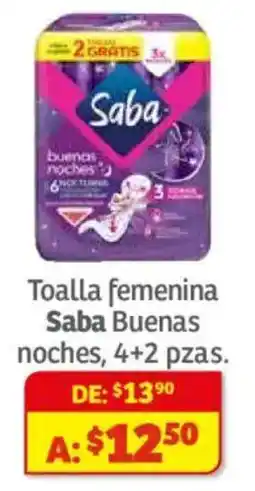 Soriana Híper Saba buenas noches oferta