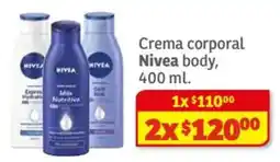 Soriana Híper Nivea crema corporal oferta