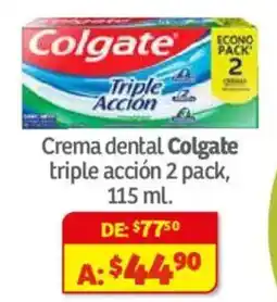 Soriana Híper Colgate Triple Acción oferta