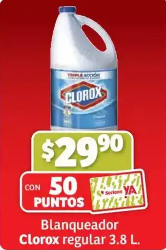Soriana Híper Clorox regular oferta