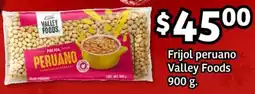 Soriana Híper Valley Foods frijol peruano oferta