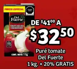 Soriana Híper Del Fuerte puré tomate oferta
