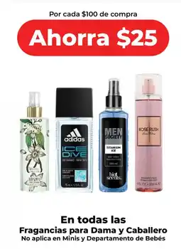 HEB En todas las fragancias para dama y caballero oferta