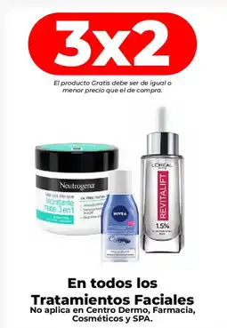 HEB En todos los tratamientos faciales oferta