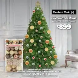 Sam's Club Colección de Esferas oferta